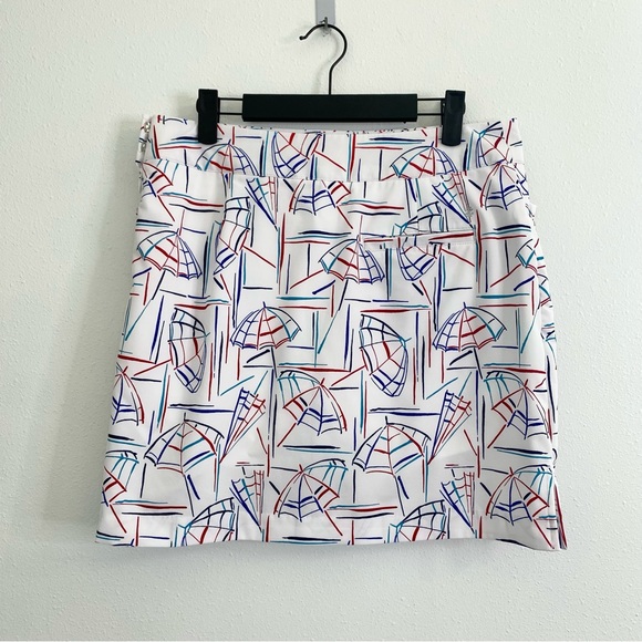 IZOD Golf umbrella print skort 4 - Picture 10 of 10